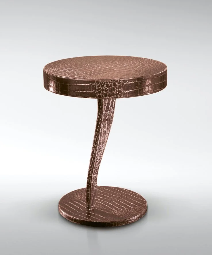 Fendi Casa Ballet Side Table with Drawer — Nuovo Collection